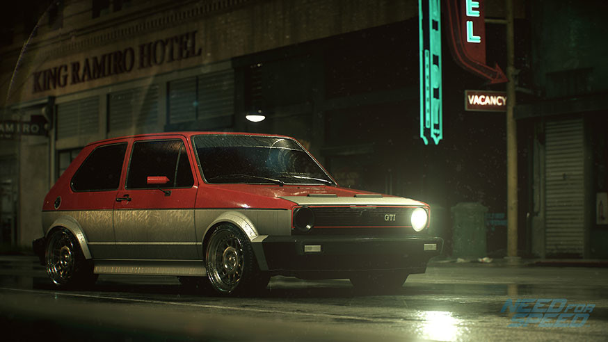 VW Golf 2 дрифт