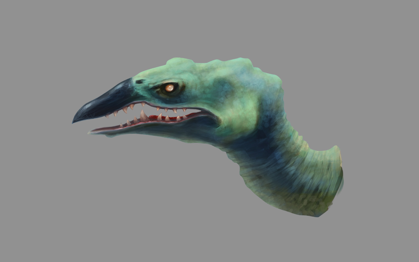 Green beak dragon