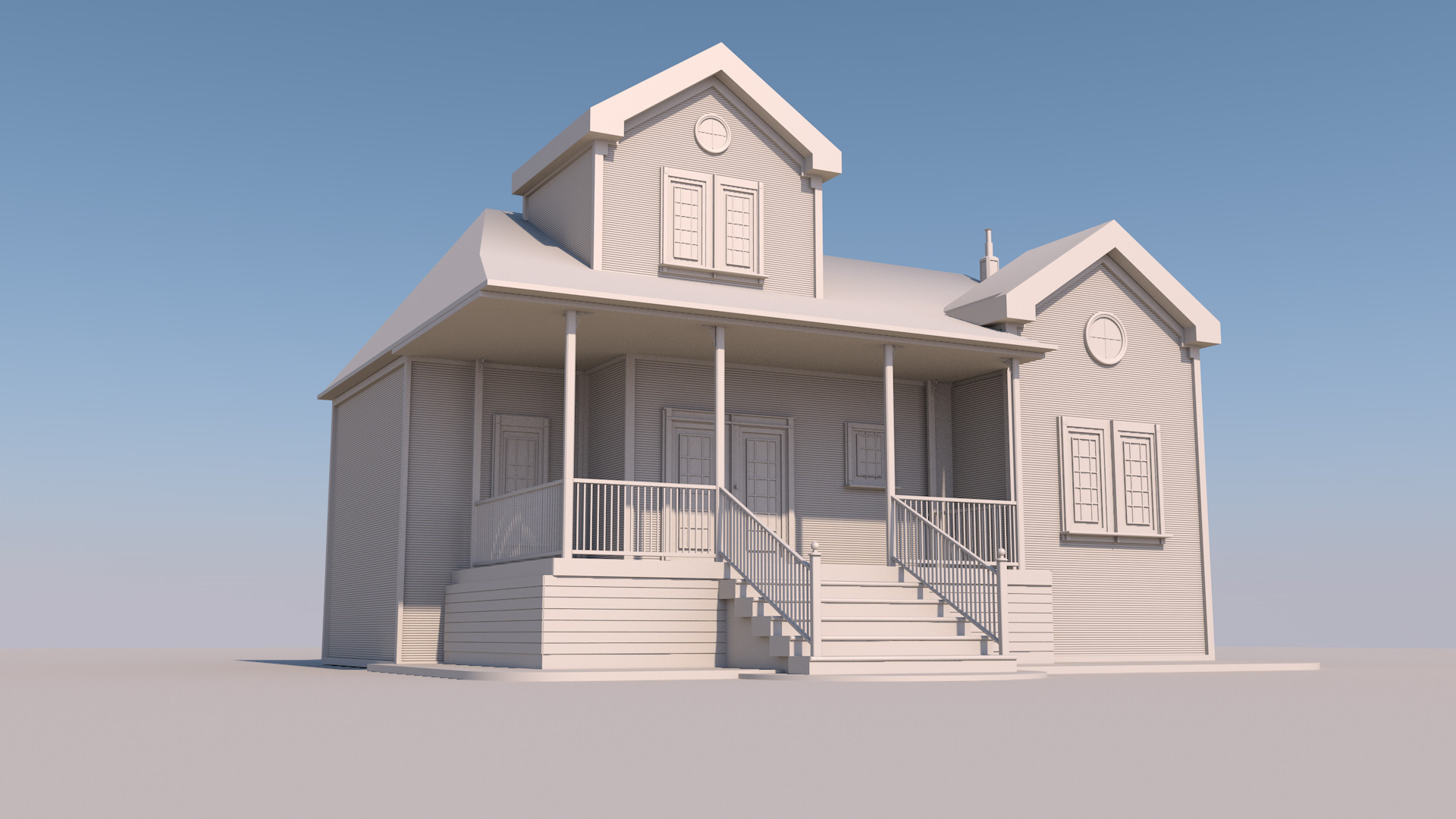 Artstation Abandoned House 3ddmp Khaled Elmeligy