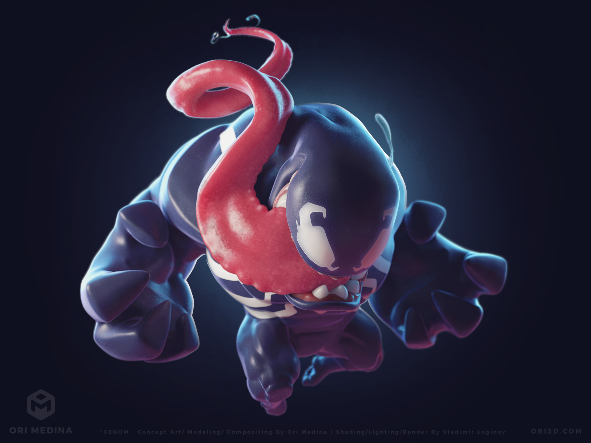 Venom - Cute But Deadly_BY Ori Medina Venom