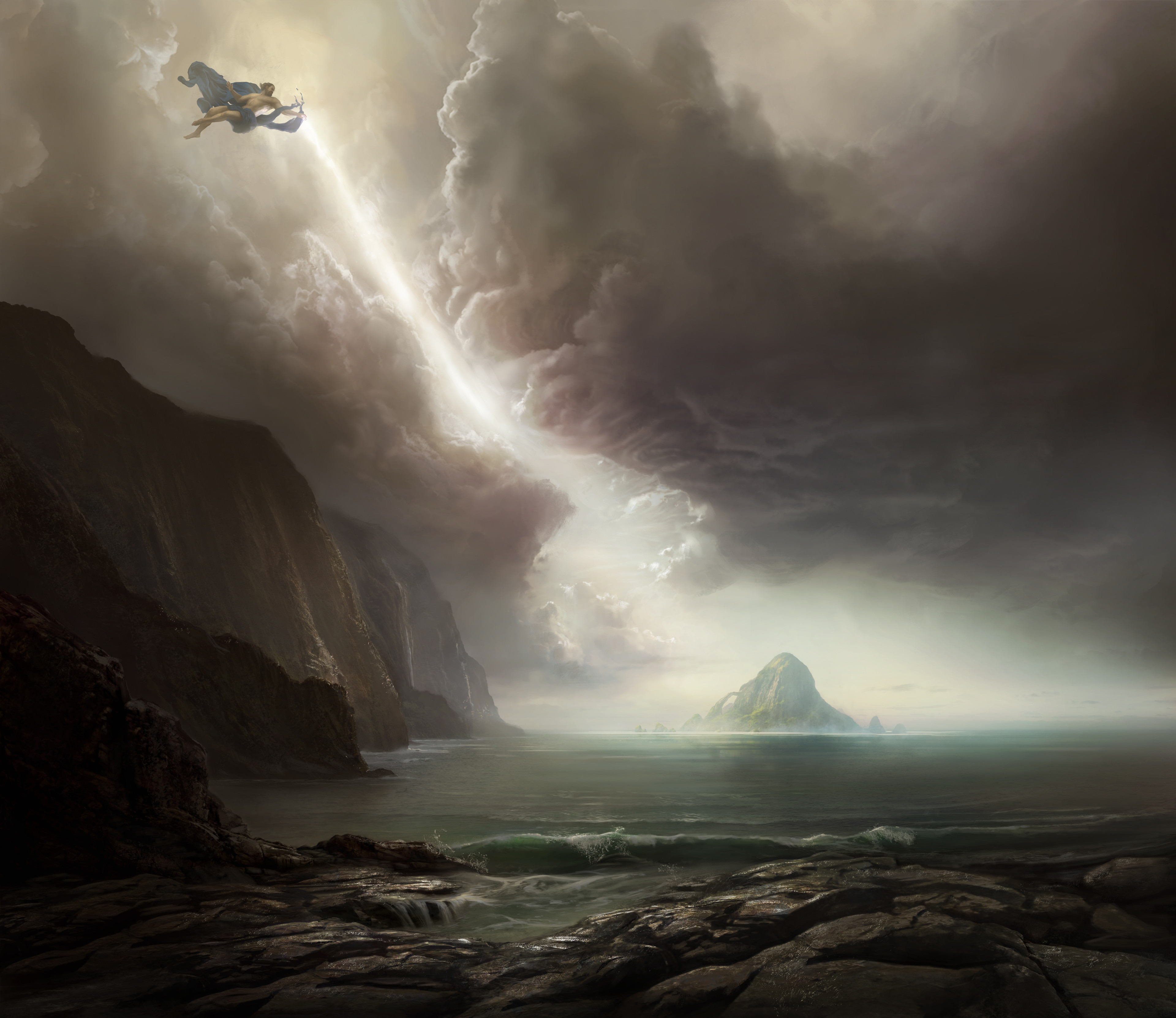 “Themyscira” -- The Final Panel THIRTEEN  from the WonderWoman Origin Mural Art Series. 

Original Mural Artist: Raffy Ochoa
Art Direction: Raffy Ochoa, Houston Sharp
Layout: Raffy Ochoa
Finish: Didier Konings, Houston Sharp