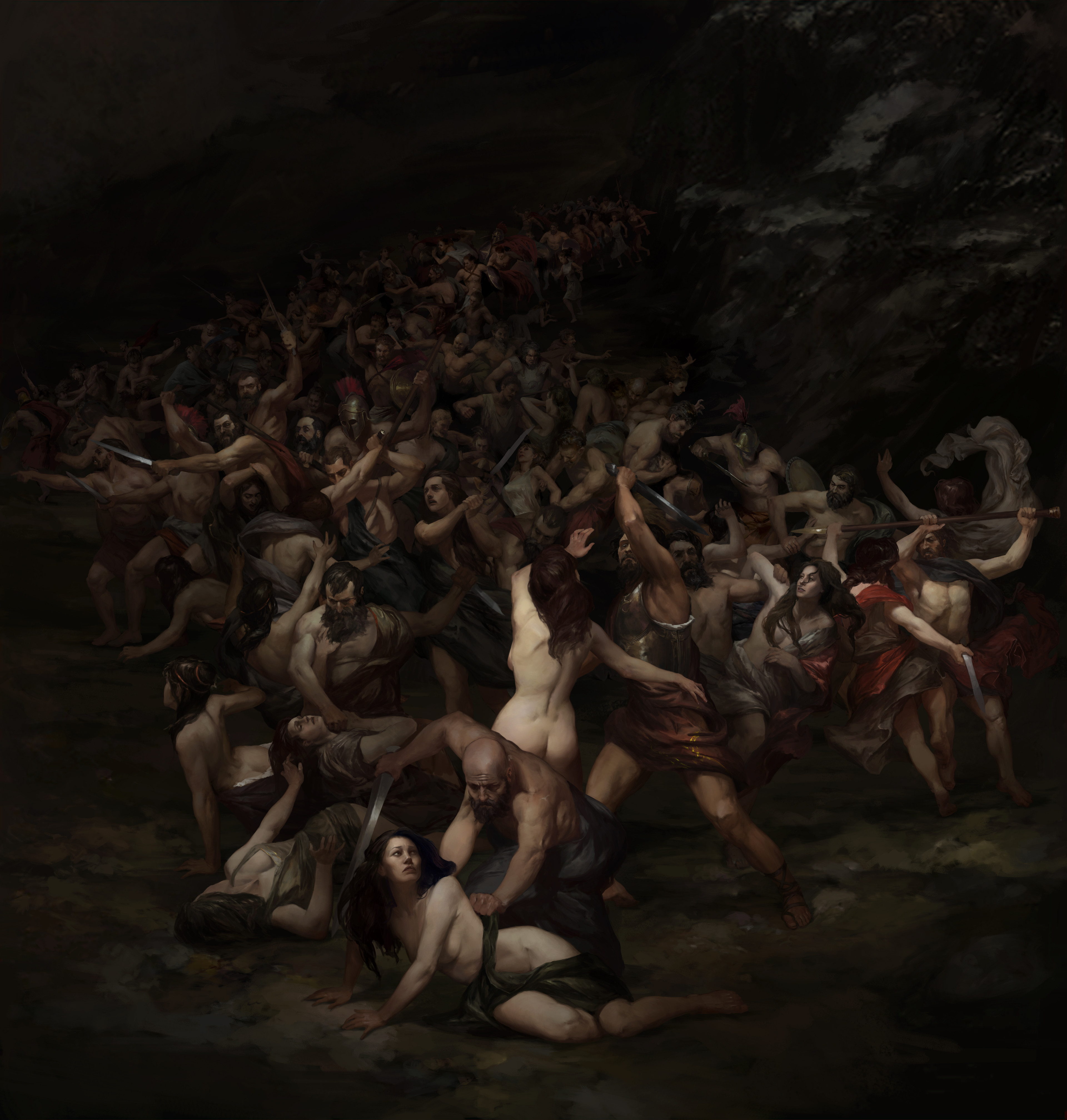 “Betrayal”- Panel SEVEN of the WonderWoman origin art series.

Original Mural Artist: Raffy Ochoa
Art Direction: Raffy Ochoa, Houston Sharp
Layout: Igor Sid
Finish: Igor Sid, Yuriy Chemezov
Actress Likenesses: Houston Sharp 