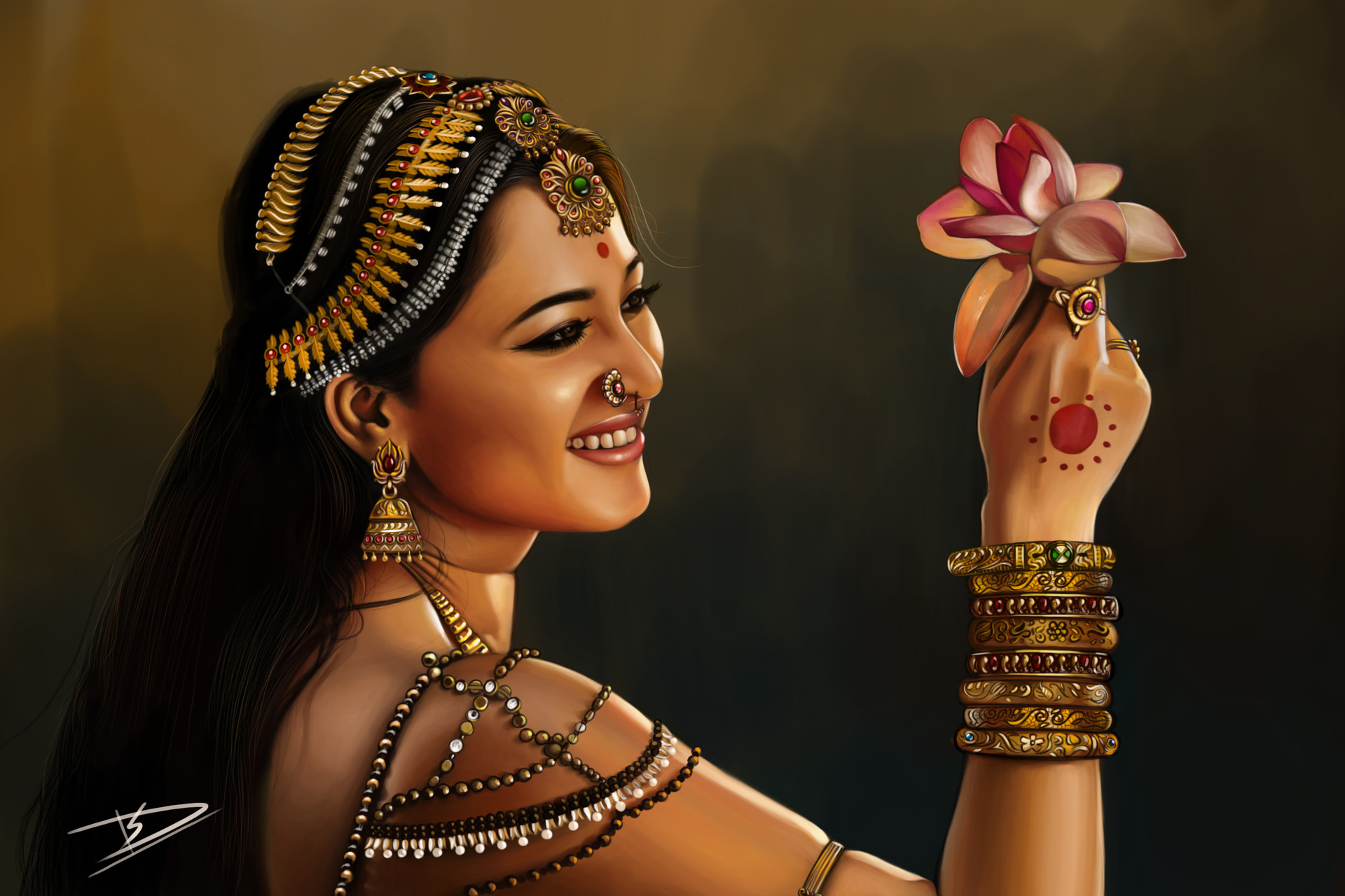 ArtStation - Bahubali actress