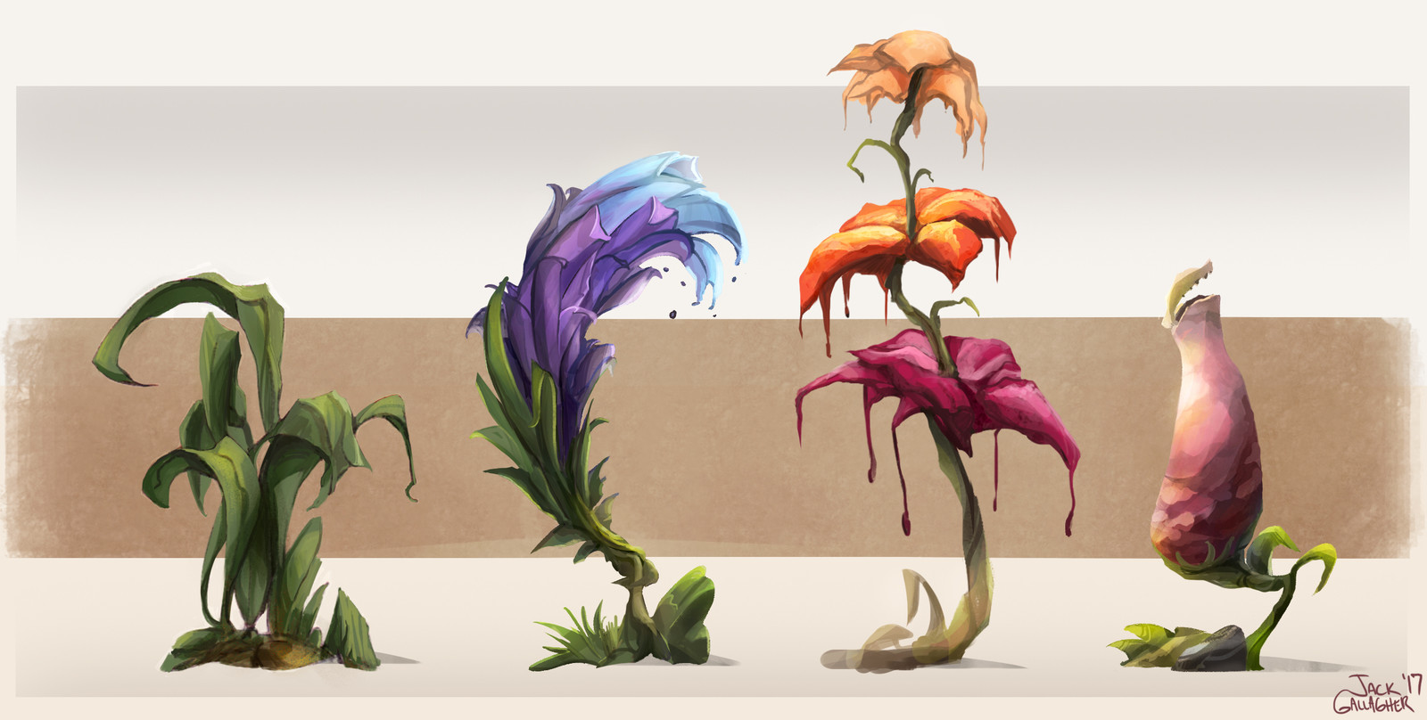 Four Plants