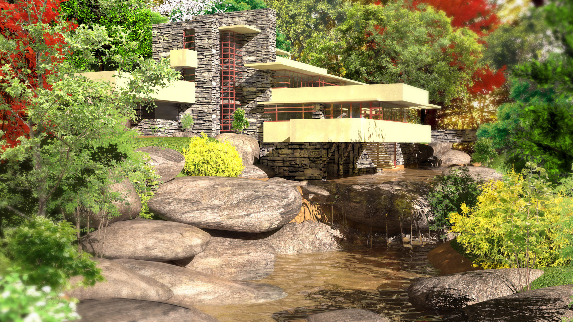 ArtStation - Falling Water