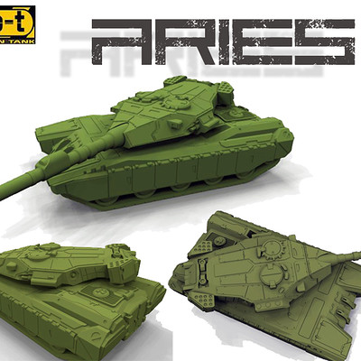German impache cover aries tank
