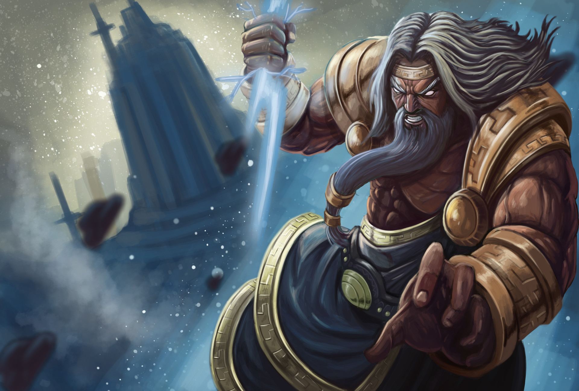Artstation Zeus Raul Maldonado