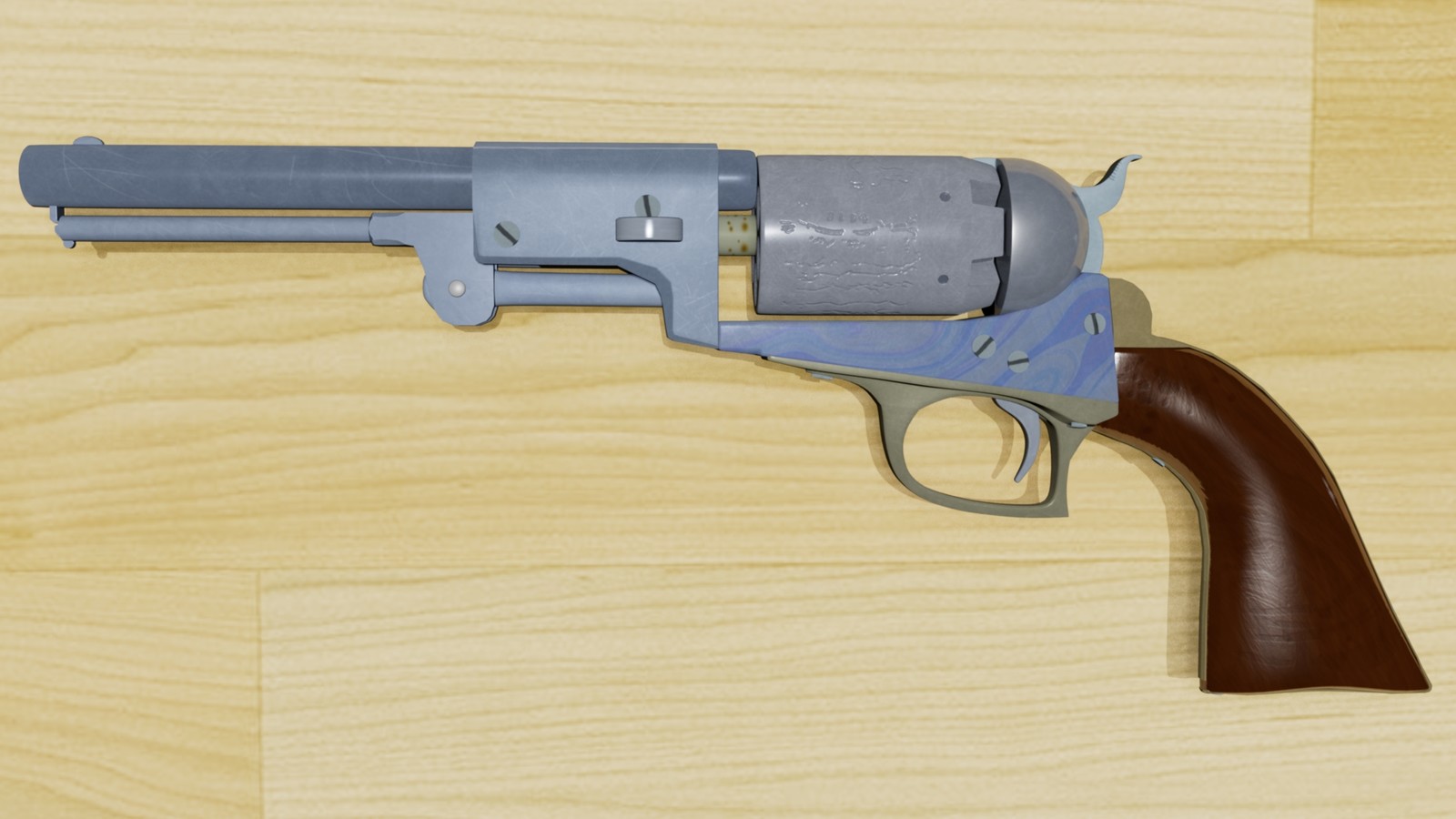 Shae Barnard Colt Dragoon Model 1 Revolver Build