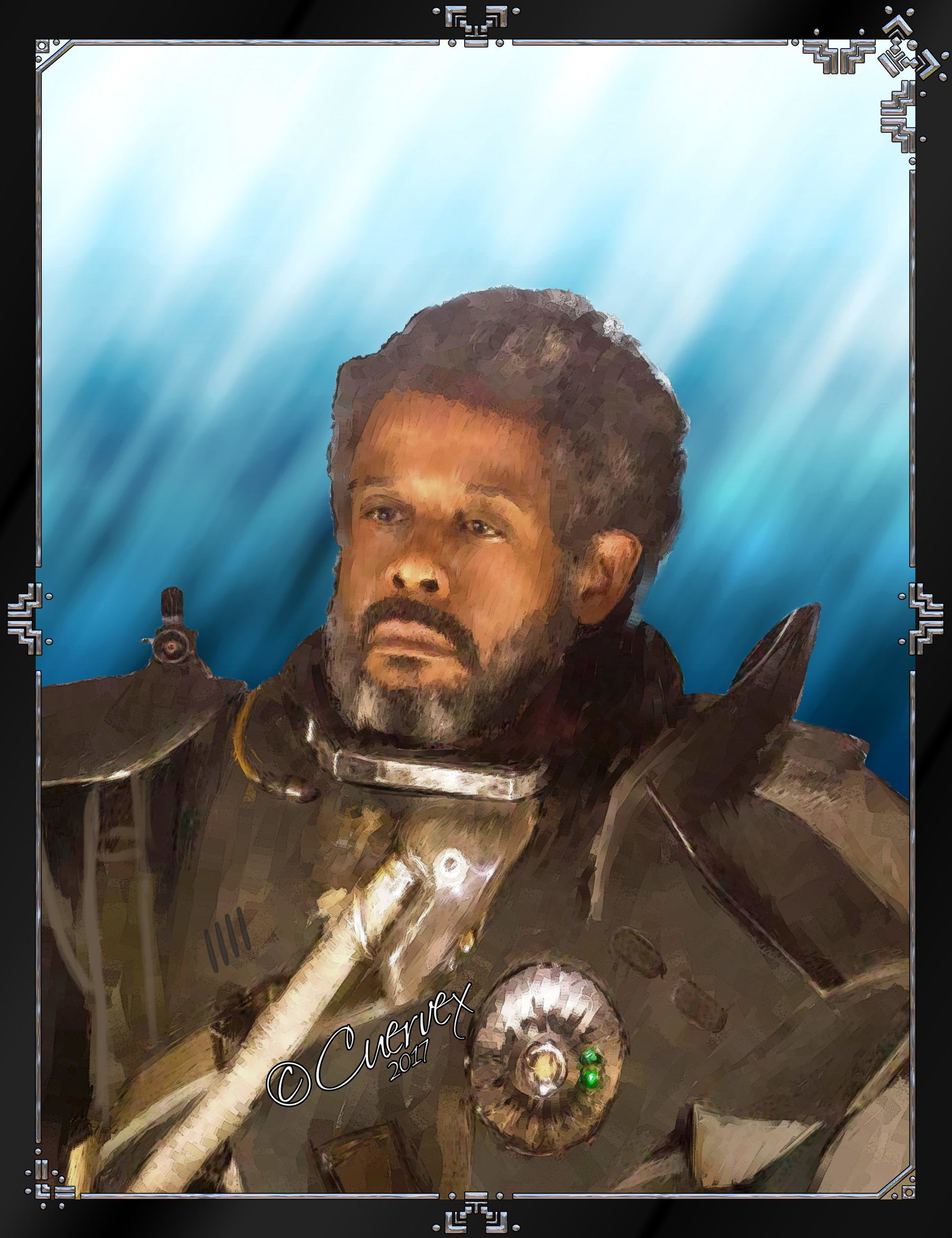 ArtStation - Saw Gerrera Portrait