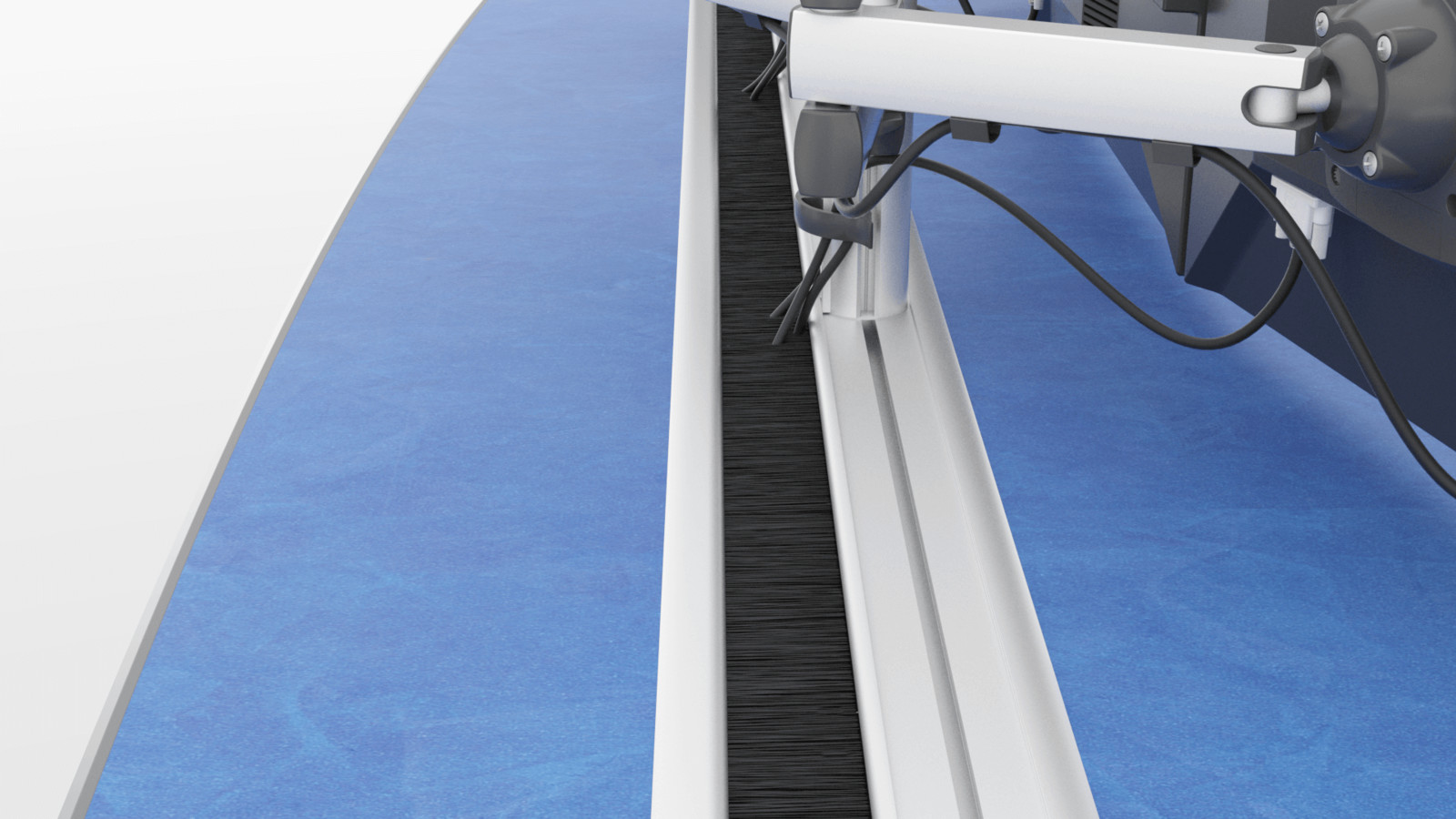 Actuated Desk - Monitor Track Render