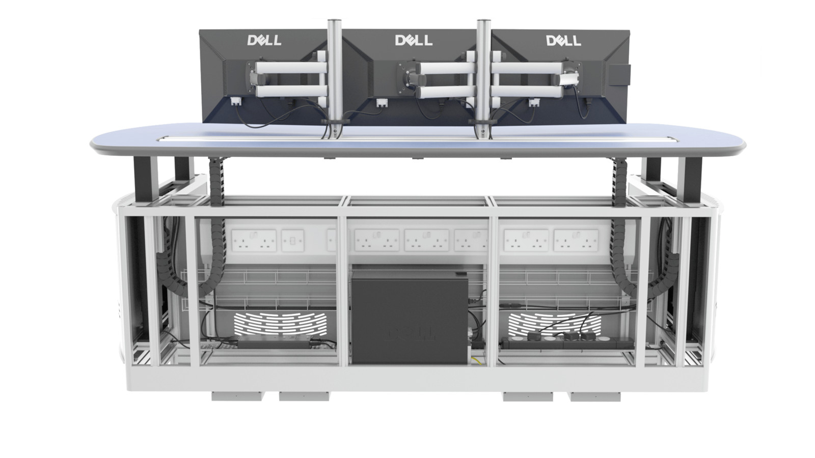 Actuated Desk - Detail Render