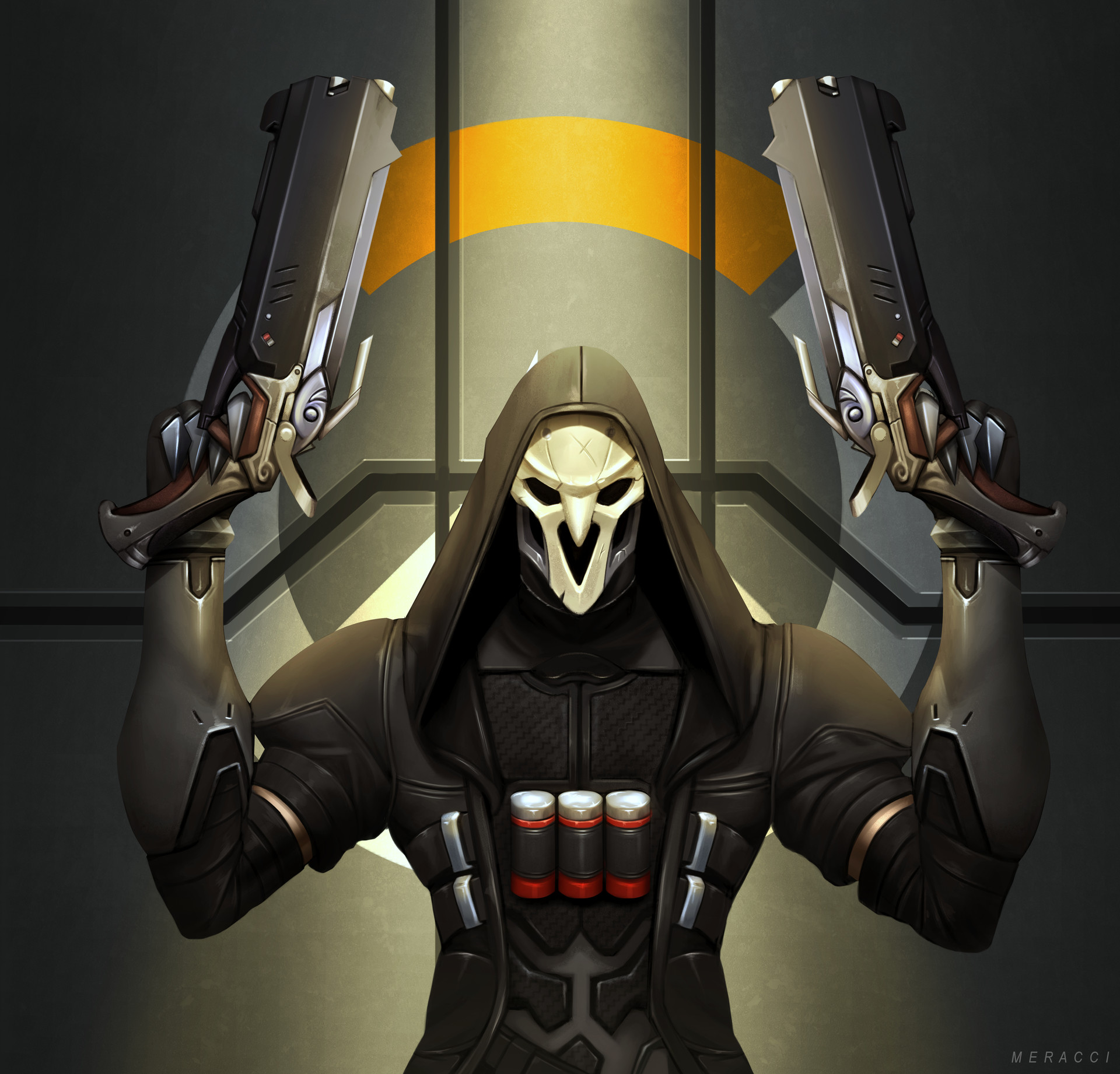 ArtStation - Reaper (Overwatch) Fanart