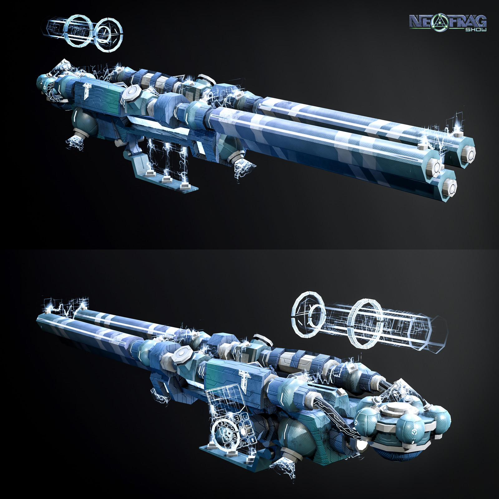 Modeling and texturing made by Charles-Anthony Pogam. I only made the shading