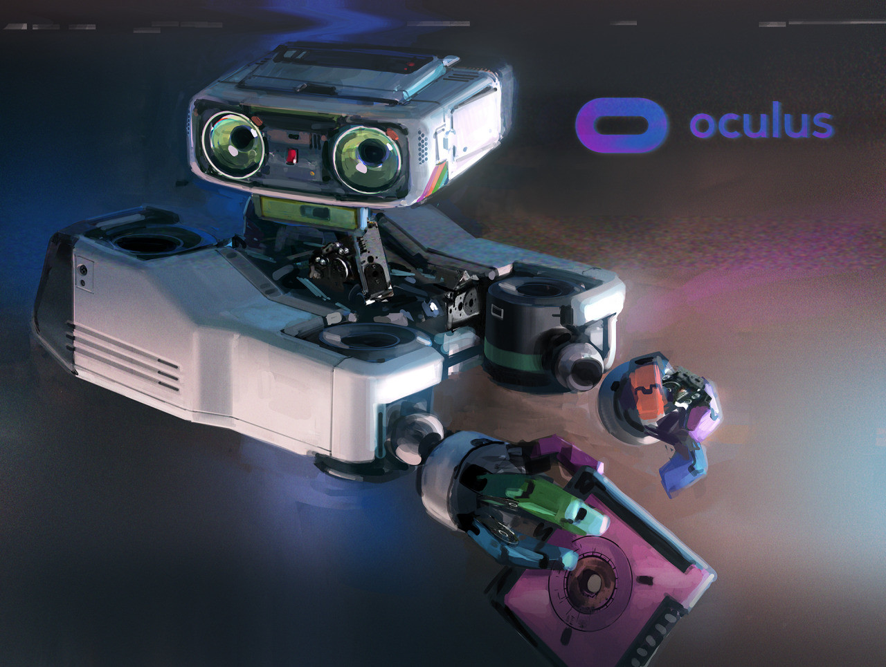 Oculus First Contact Art direction/concept art