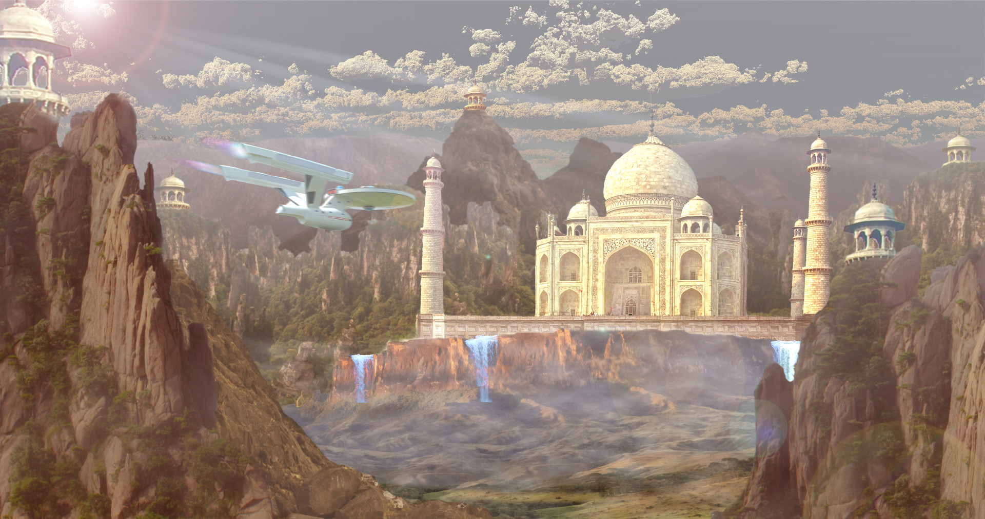 Artstation Taj Mahal In Future Concept Art Dharmik Bhatt