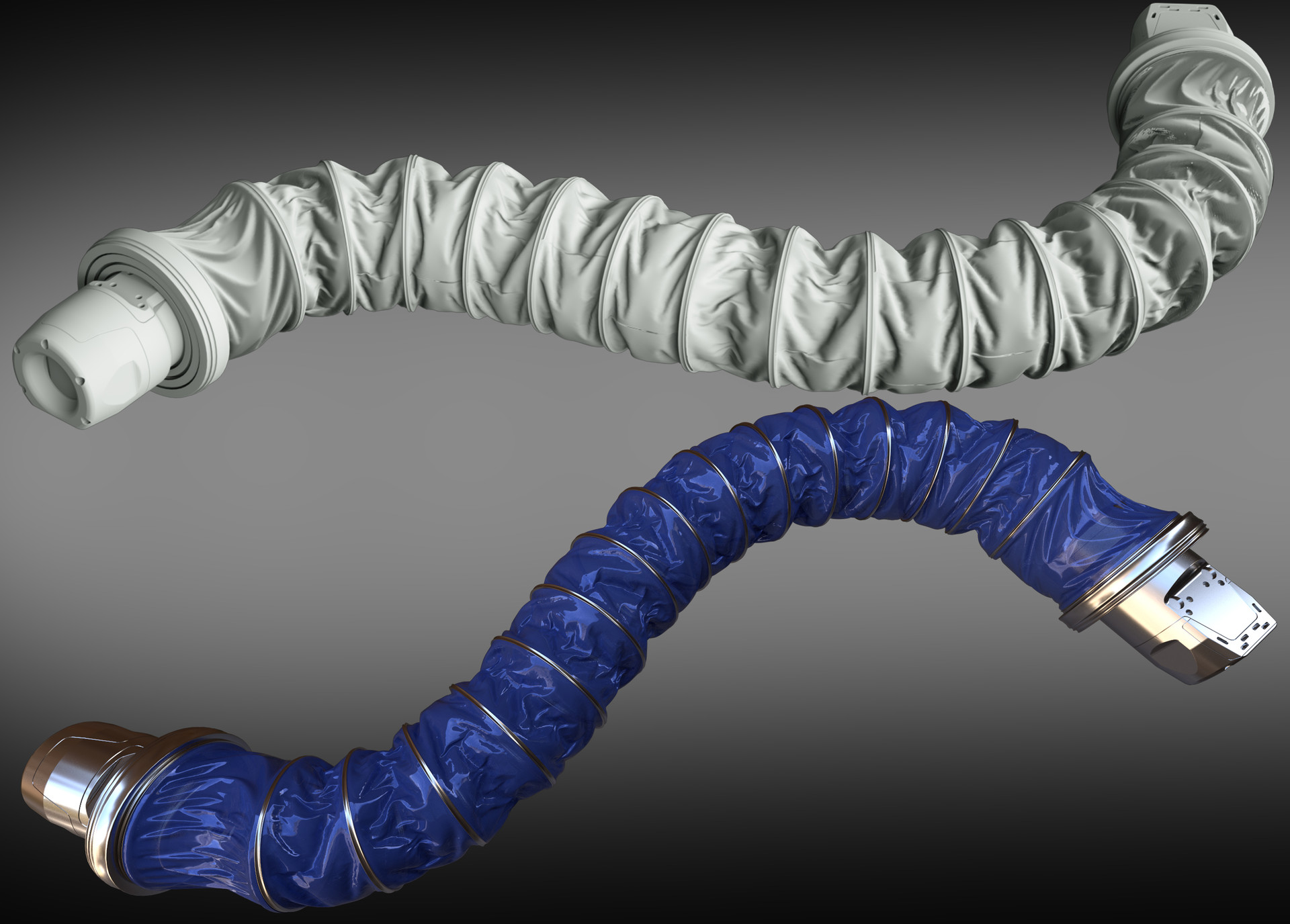 ArtStation - Sci Fi Tubing