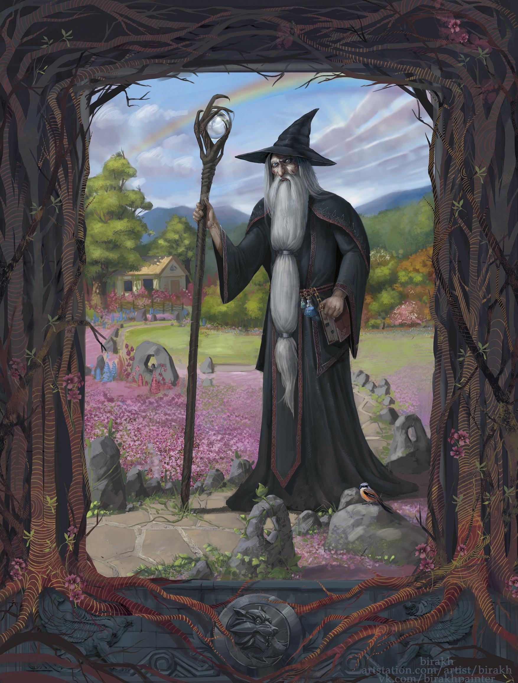 Artstation Stregobor From The Witcher Alexander Kharibyn