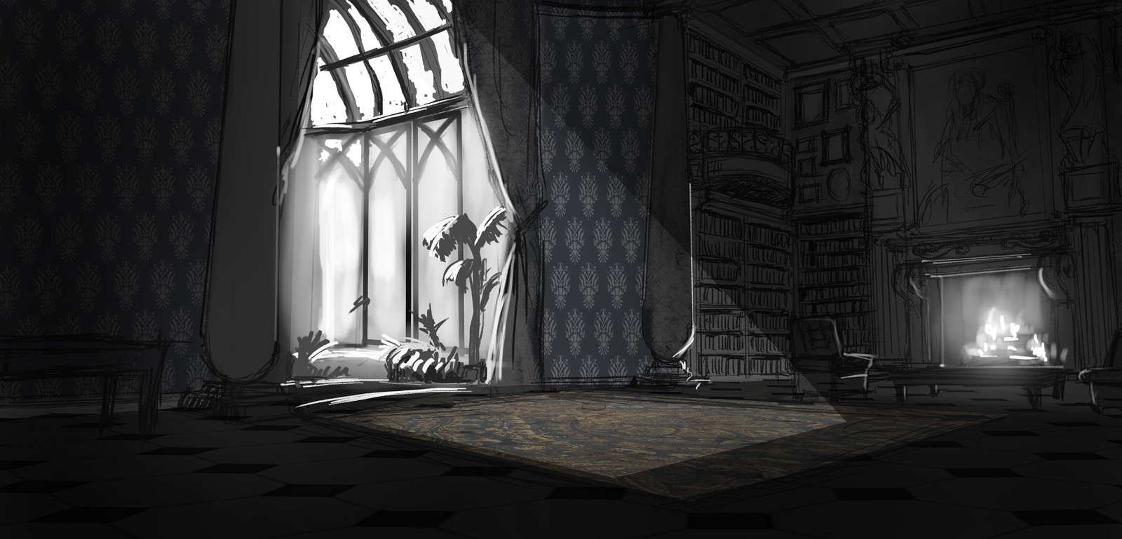 Initial sketch