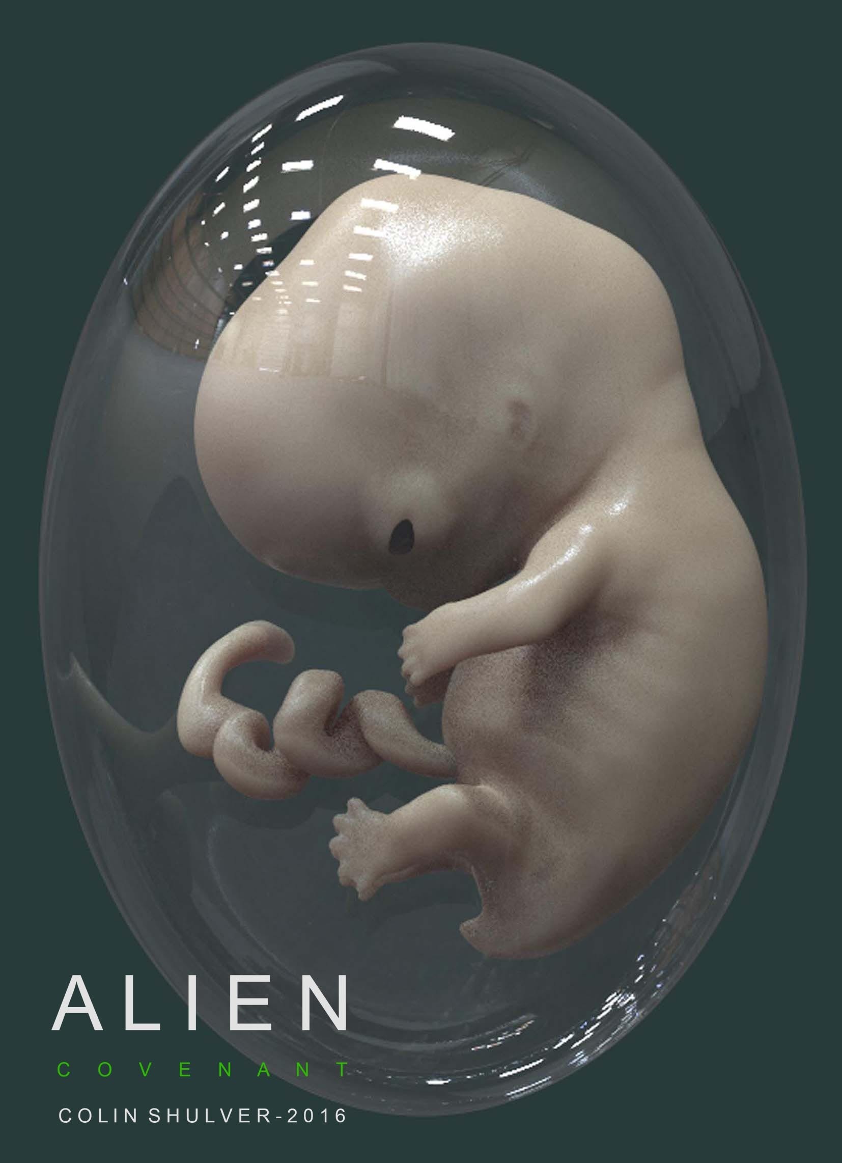 Artstation Alien Covenant Concpet Art Colin Shulver