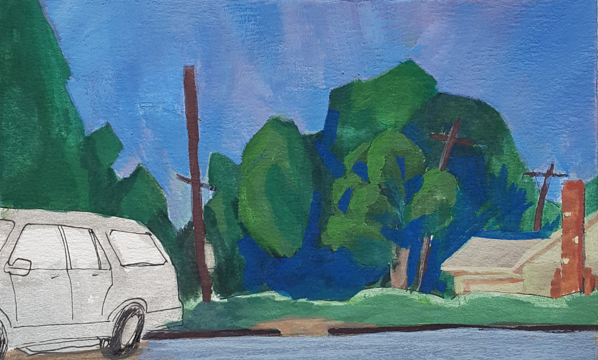 Artstation Plein Air Paintings Yosef Coopersmith