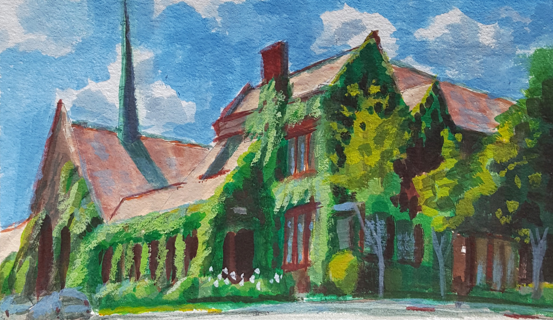Artstation Plein Air Paintings Yosef Coopersmith