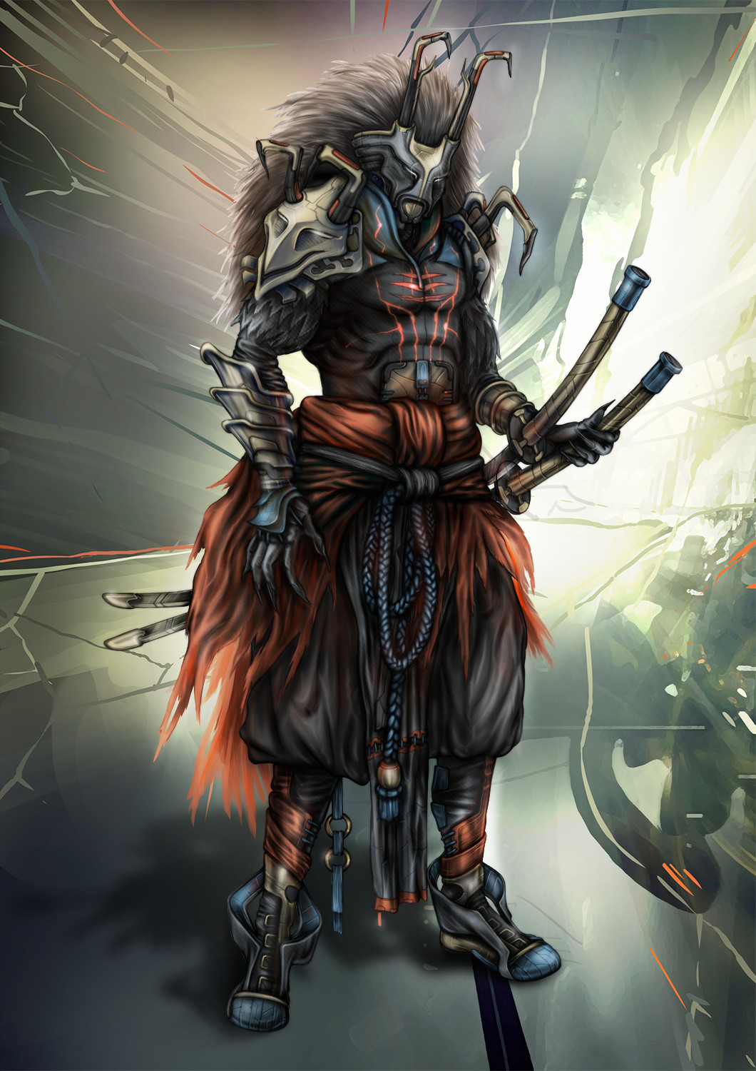 ArtStation - Samurai Concept Sebastian Vranceanu