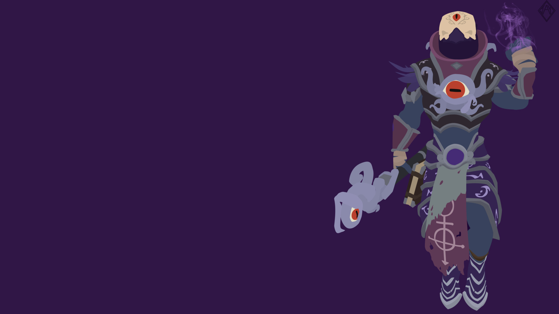 ArtStation - Smite | Eldritch Ra Minimalist Wallpaper