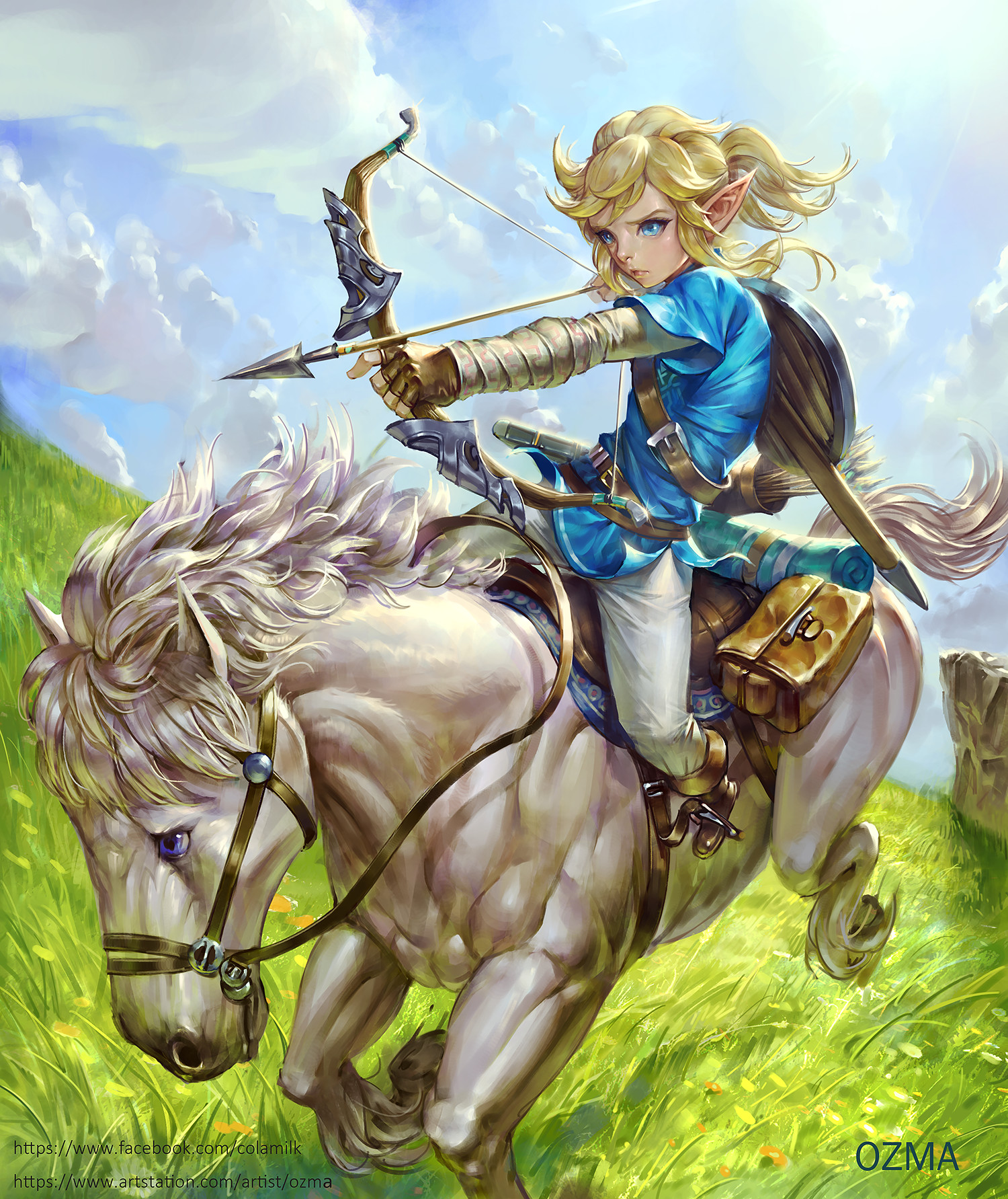 ArtStation - Legend of Zelda fanart