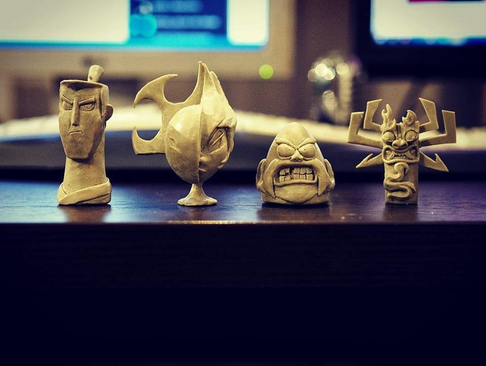 Samurai Jack clay series