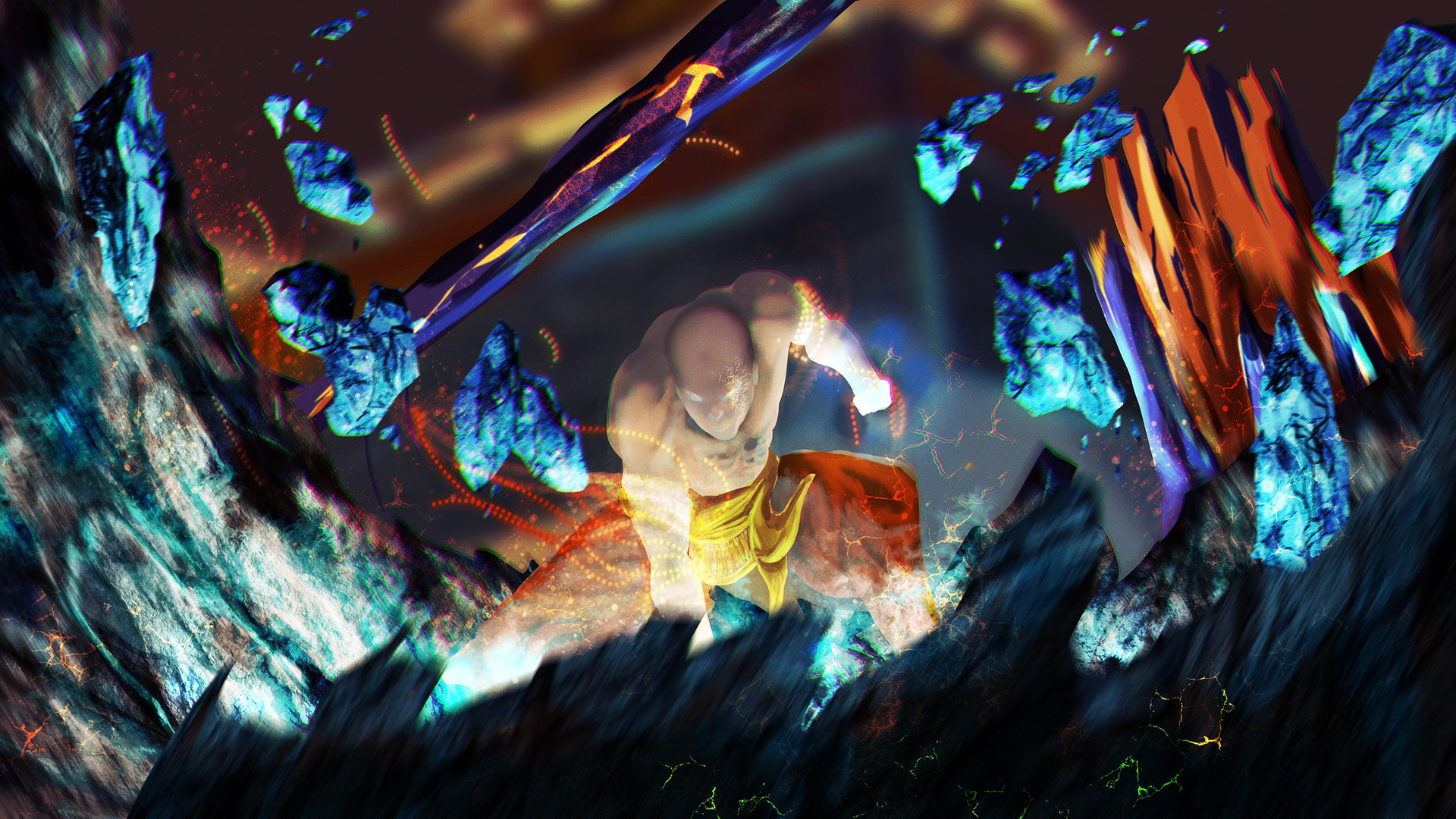 Mahiru Koze Godfist Lee Sin Fanart