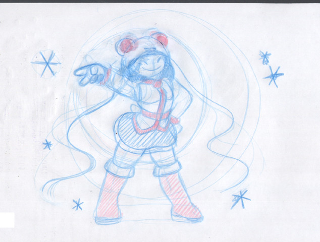 Preliminary sketch.