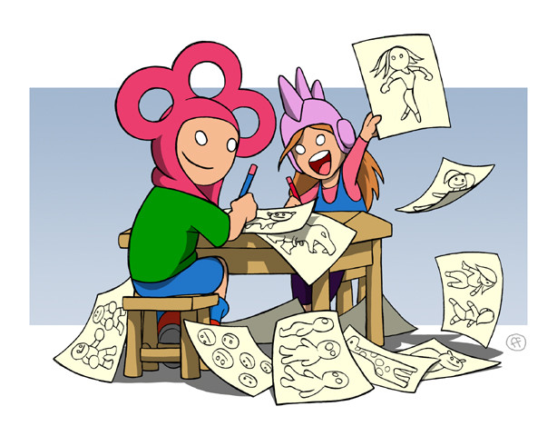 The drawing factory.