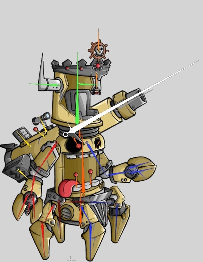 Diego Mannarelli - Giant Mecha Animations // Practice Project