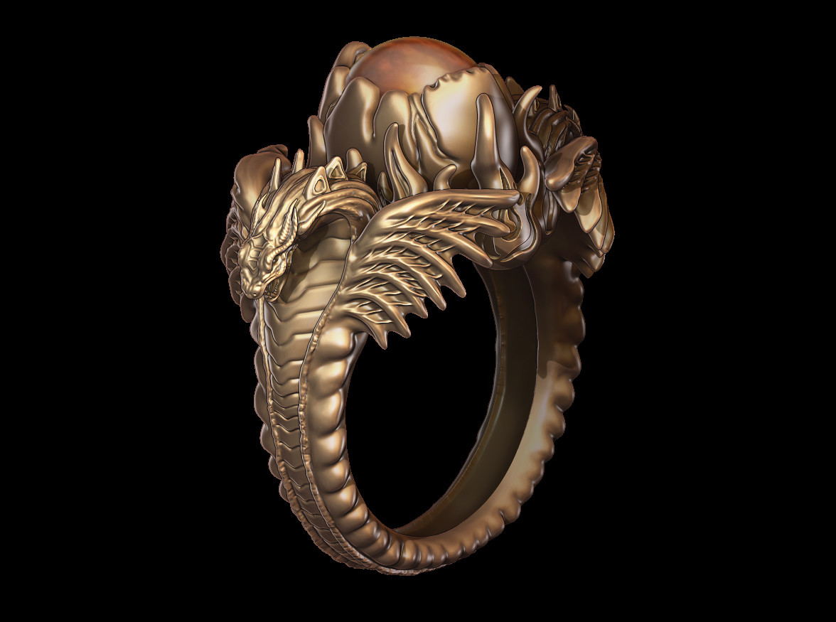 Dragon egg ring shop