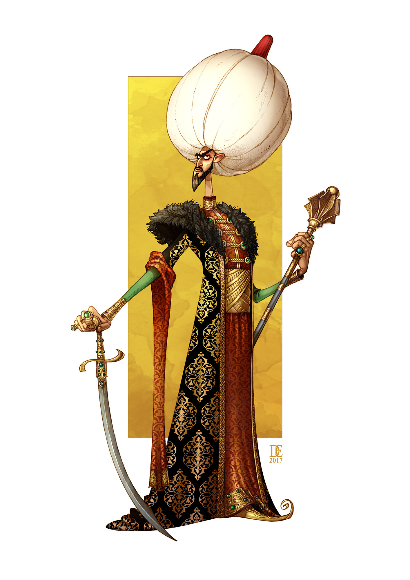 ArtStation Vizier Mehmed Pasha Sokollu