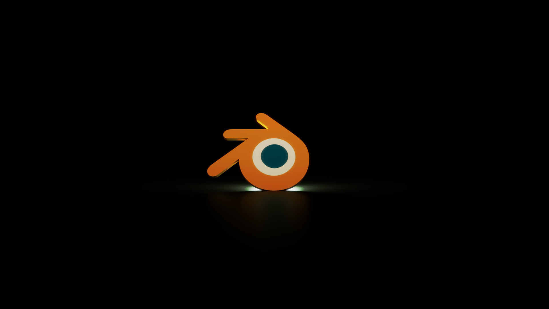 ArtStation - 4k 16-bit Blender Logo desktop background