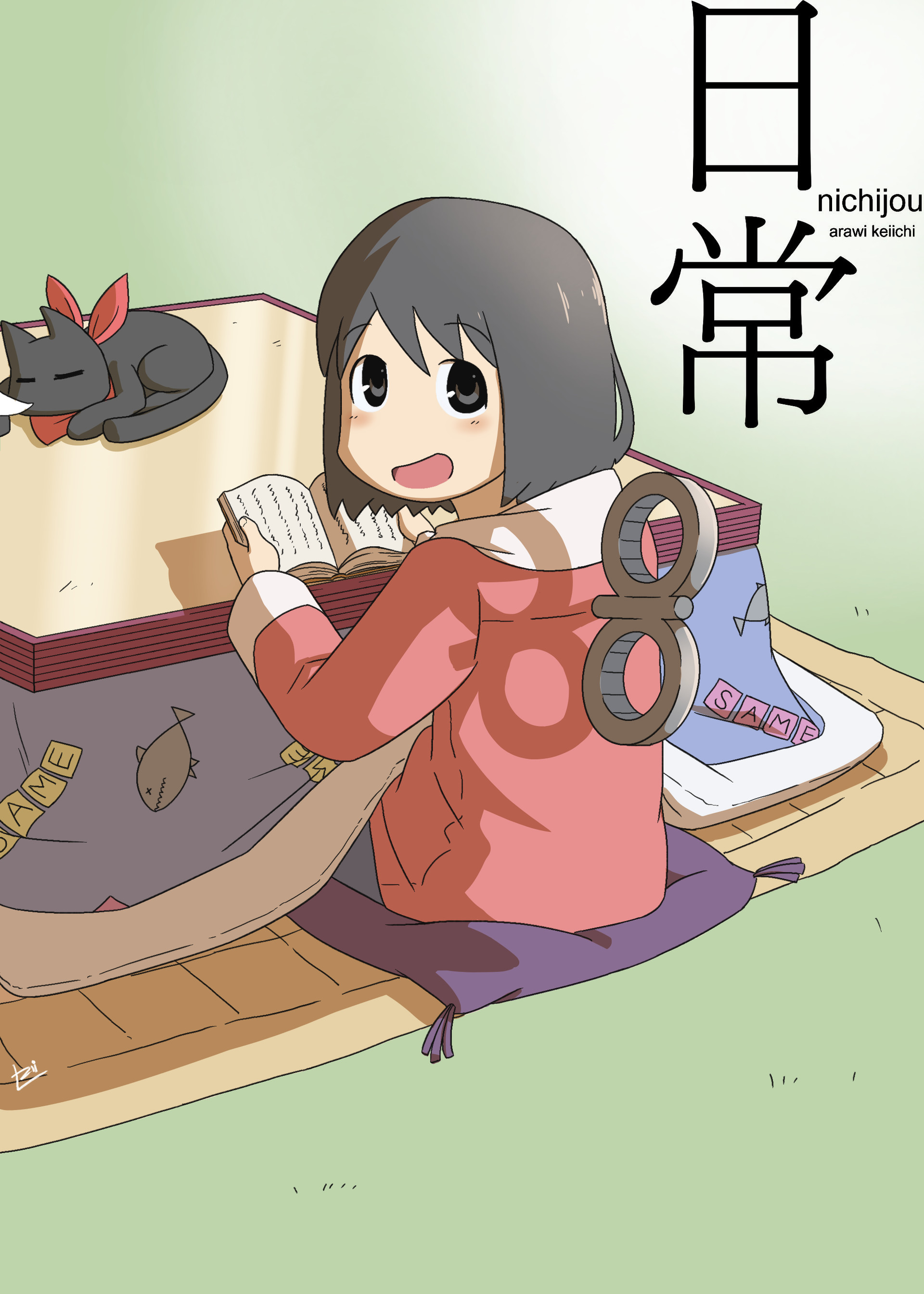 Wallpaper Artstation Nichijou Jasper Sinohin Free HD