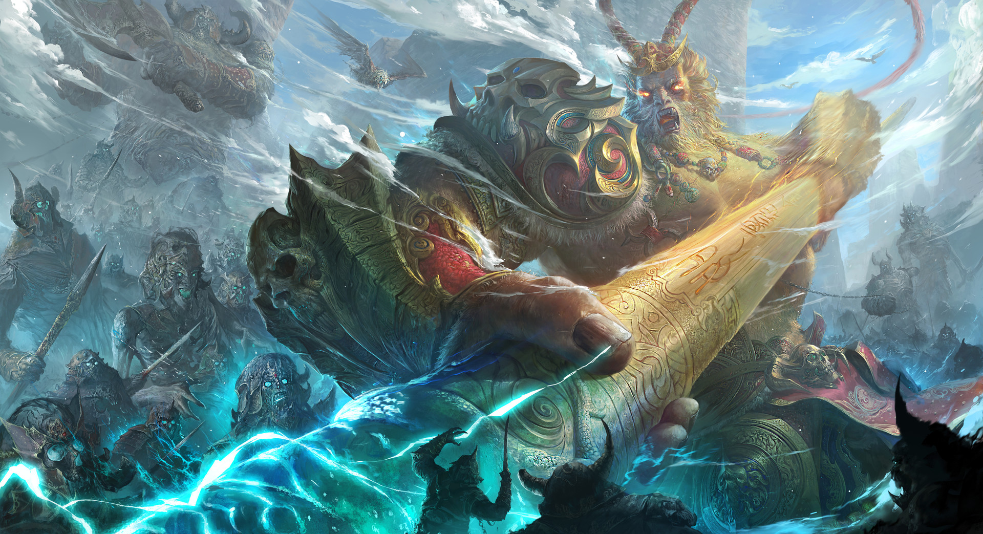 Artstation Myth Series 01 Sun Wu Kong Devilish Monkey King Joo Yann Ang Artstation Myth Series 01 Sun Wu Kong Devilish Monkey King Joo Yann Ang