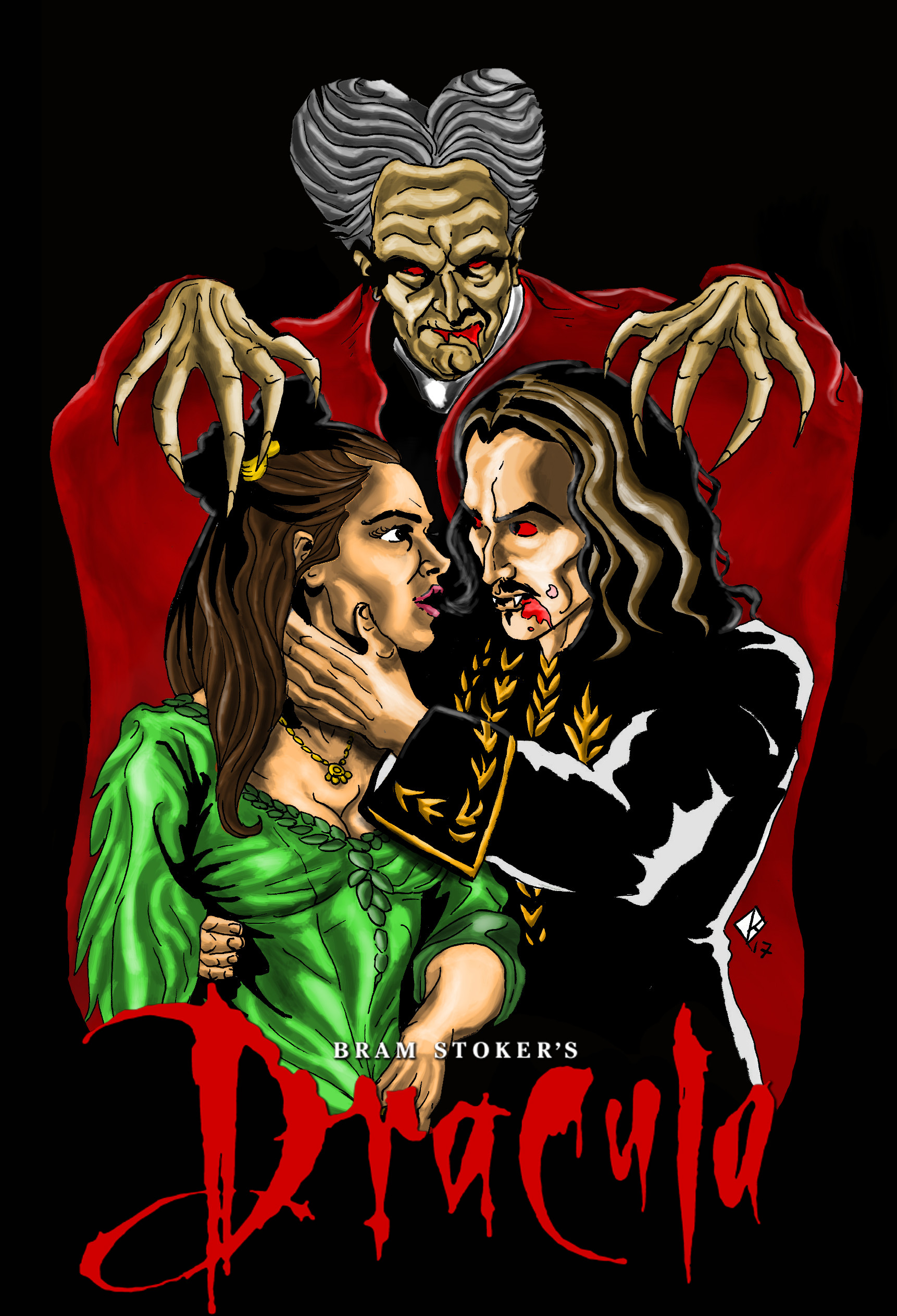 Artstation Bram Stoker S Dracula Fan Art Rafael Danesin