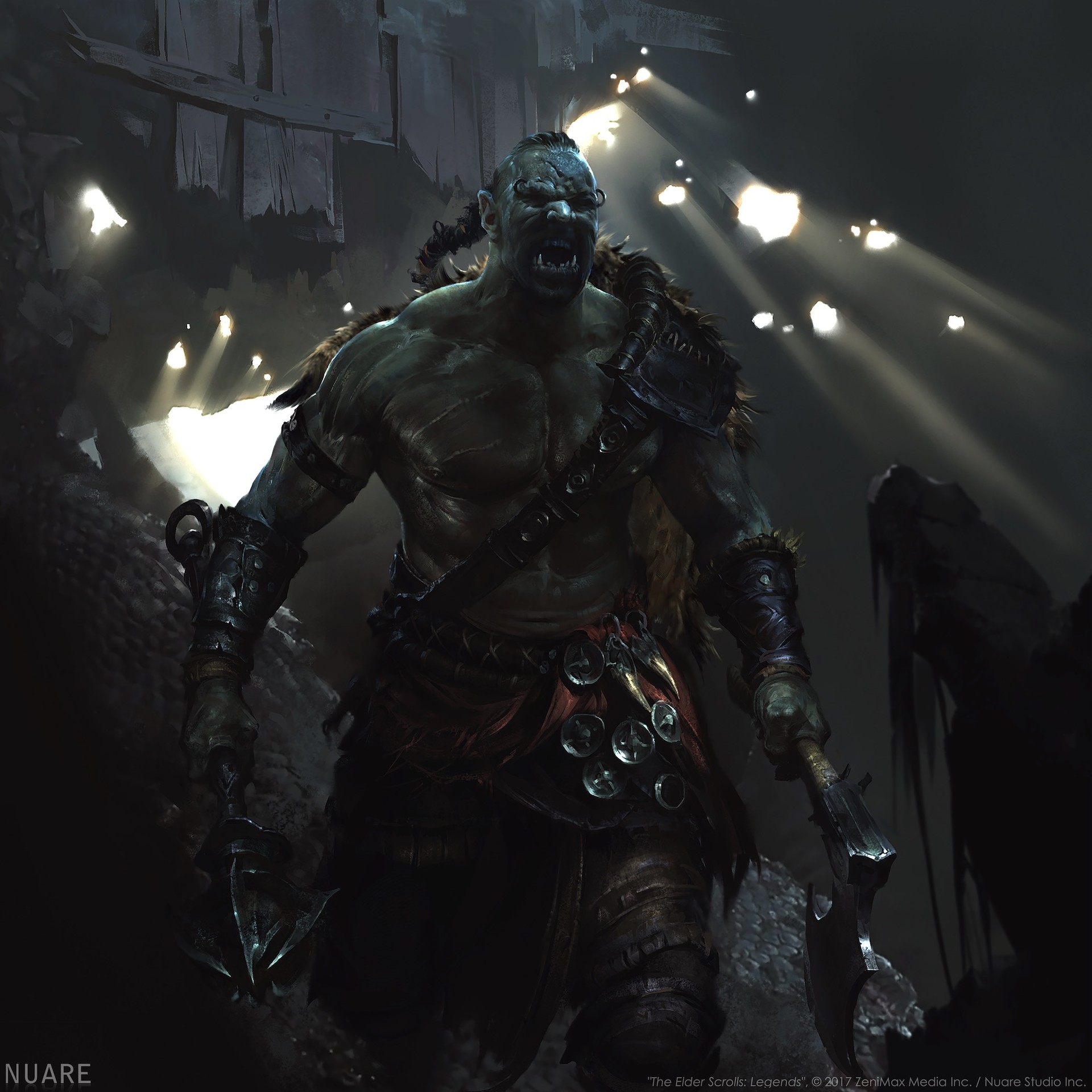Stonetooth Scrapper Card Art Elderscrollslegends
