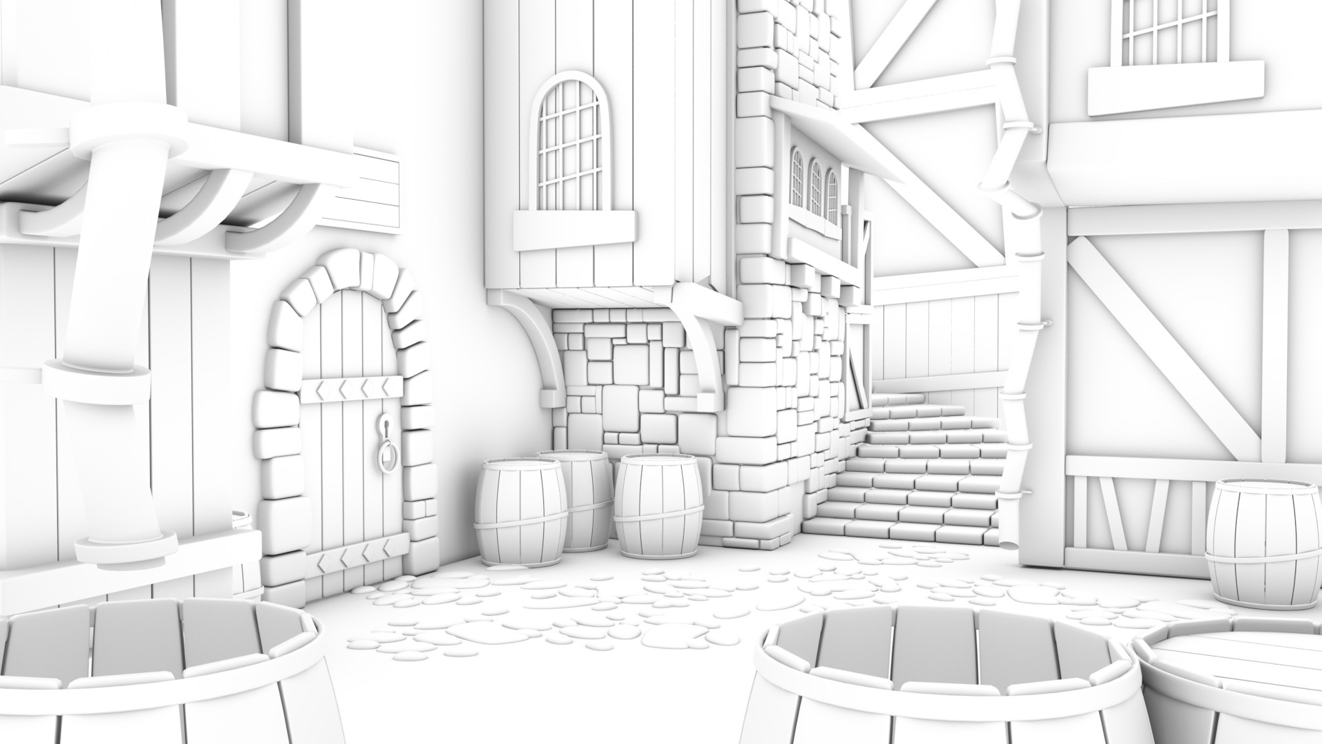 Ambient occlusion в рисунке