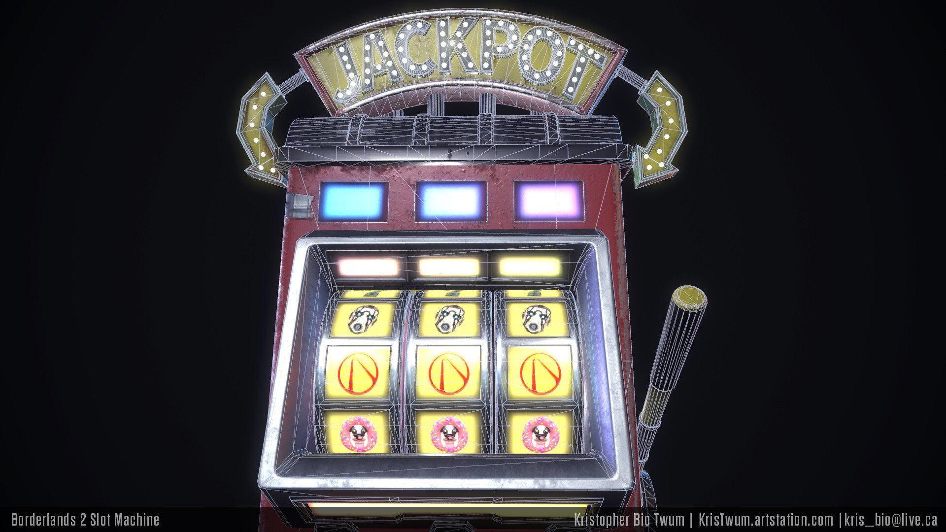 ArtStation - Borderlands 2 Slot Machine