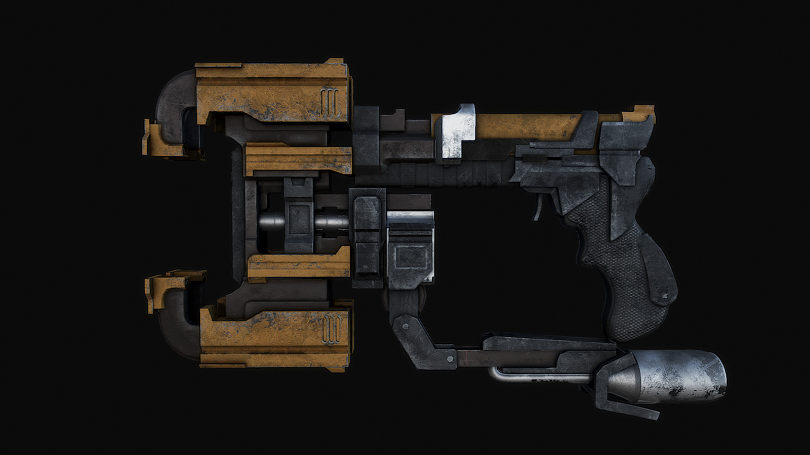 Dead space 1 чертежи Zabdiel Mendoza - Plasma Cutter - Dead Space