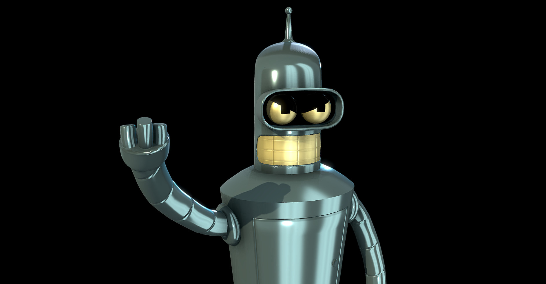 Artstation Bender Bending Rodriguez From Futurama