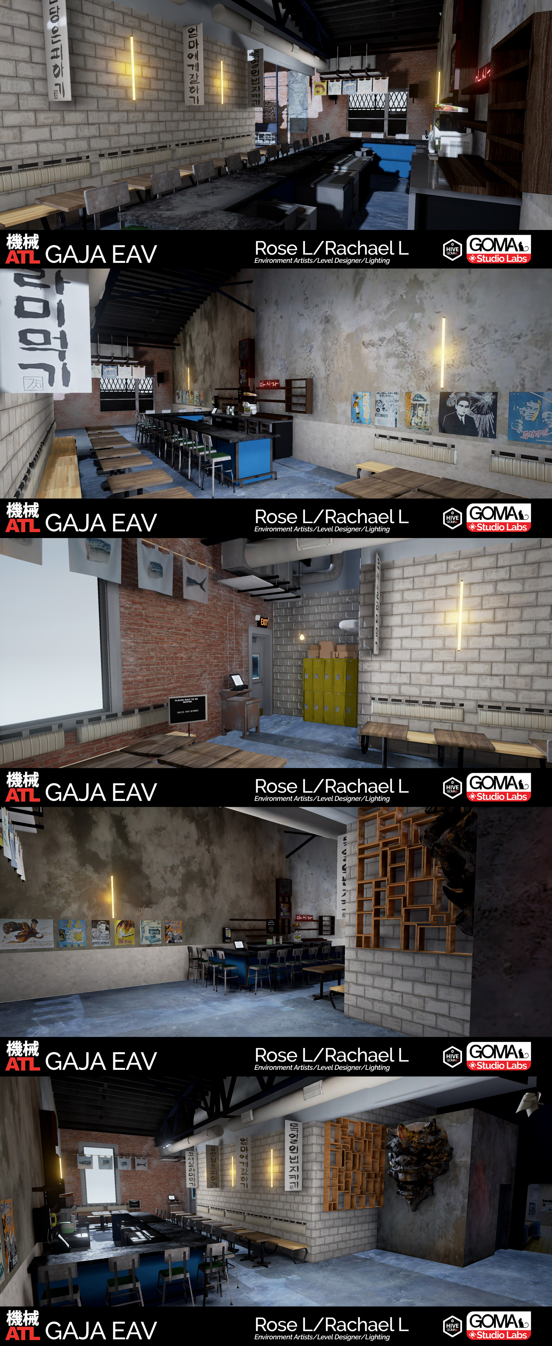 ArtStation - APPARATUS- Gaja Korean Bar EAV (WIP)