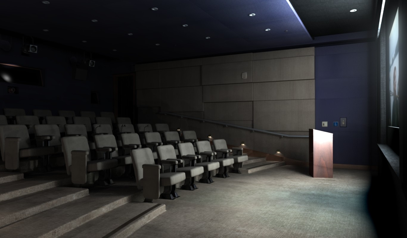 3D Screening Room | Theater
(Lighting Condition during screening)