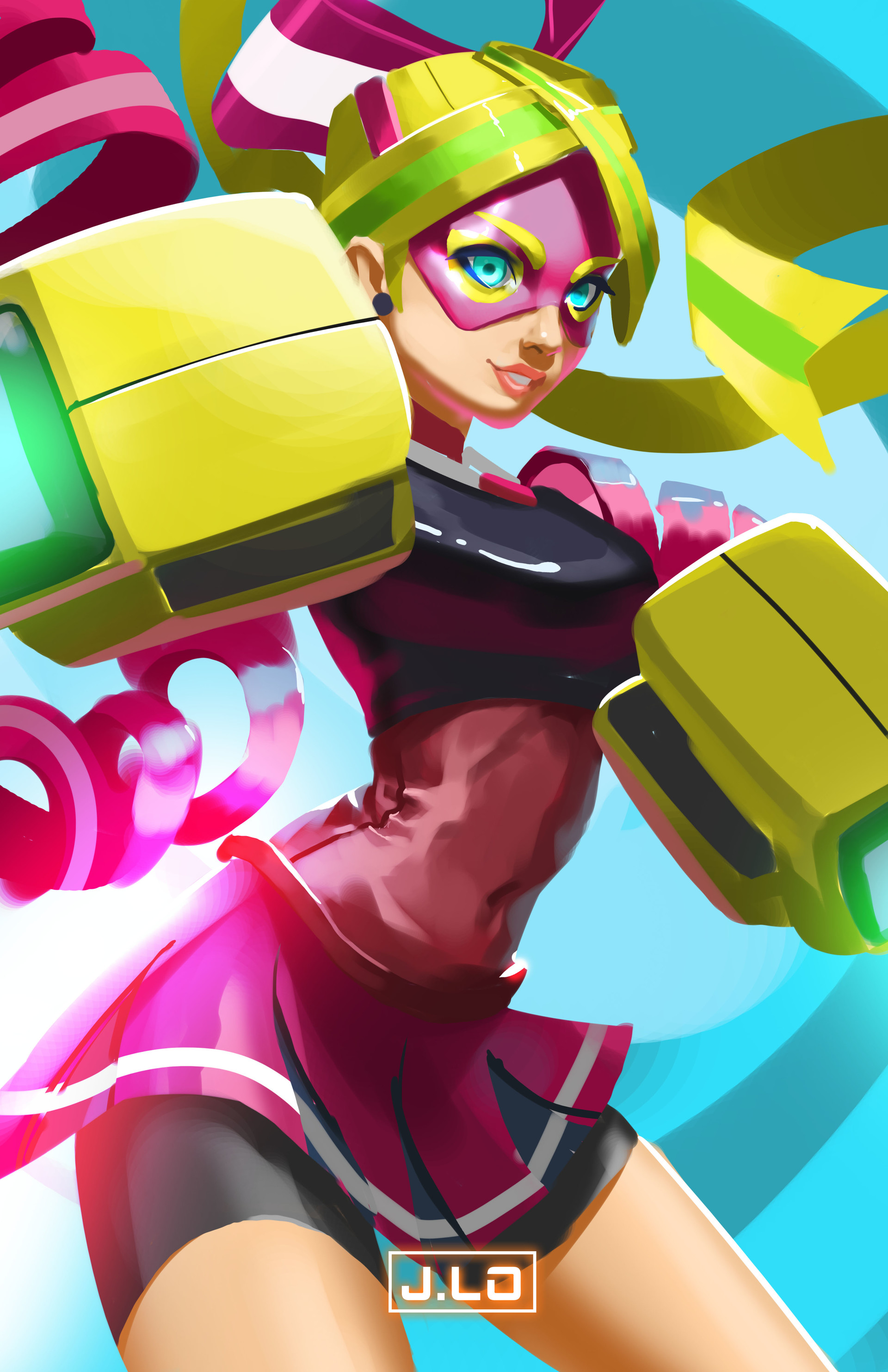 ArtStation Ribbon Girl