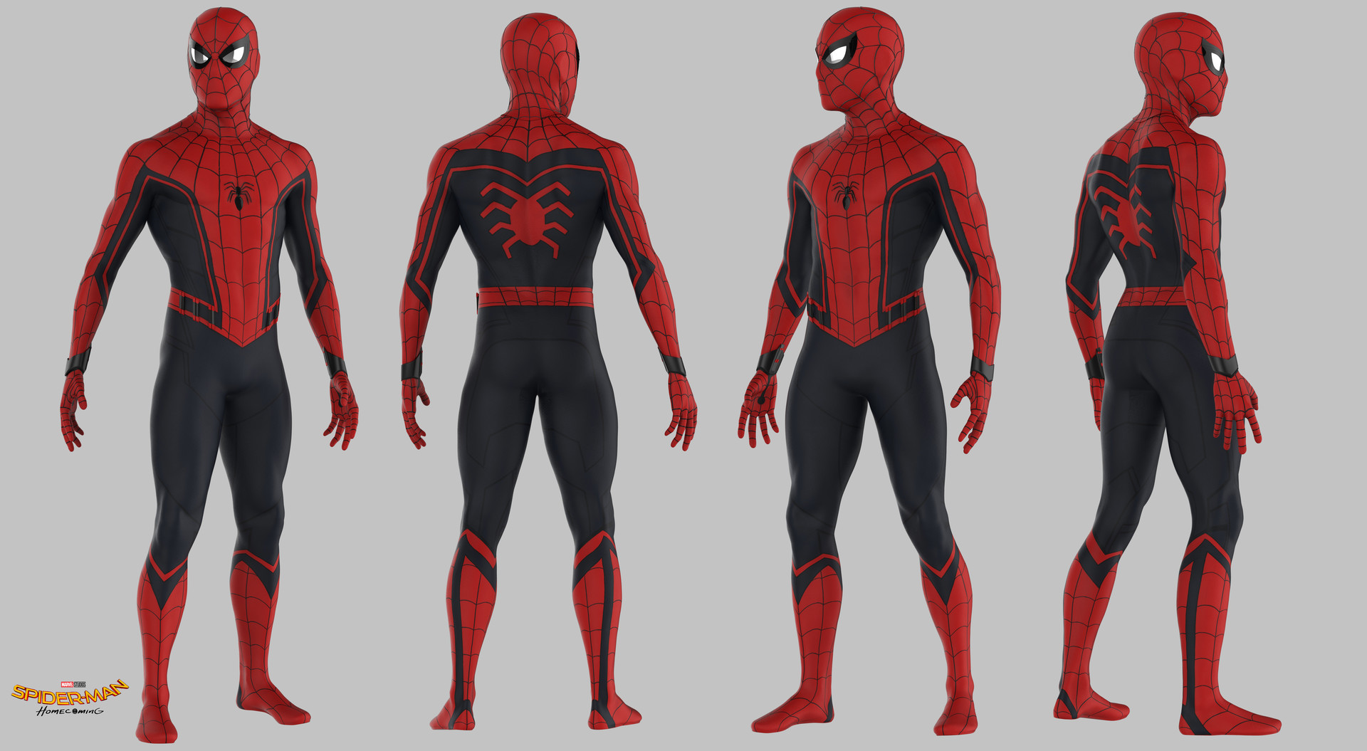 Spider-Man's on-set outfit he had worn on the set of Captain America:C...