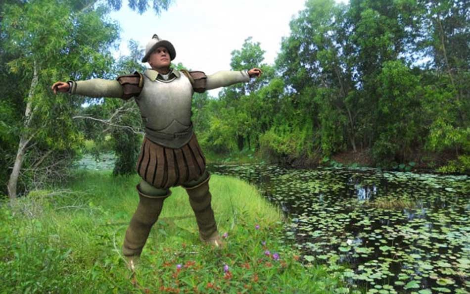 Artstation Spanish Conqueror Soldier Adh3d Poser Daz Studio