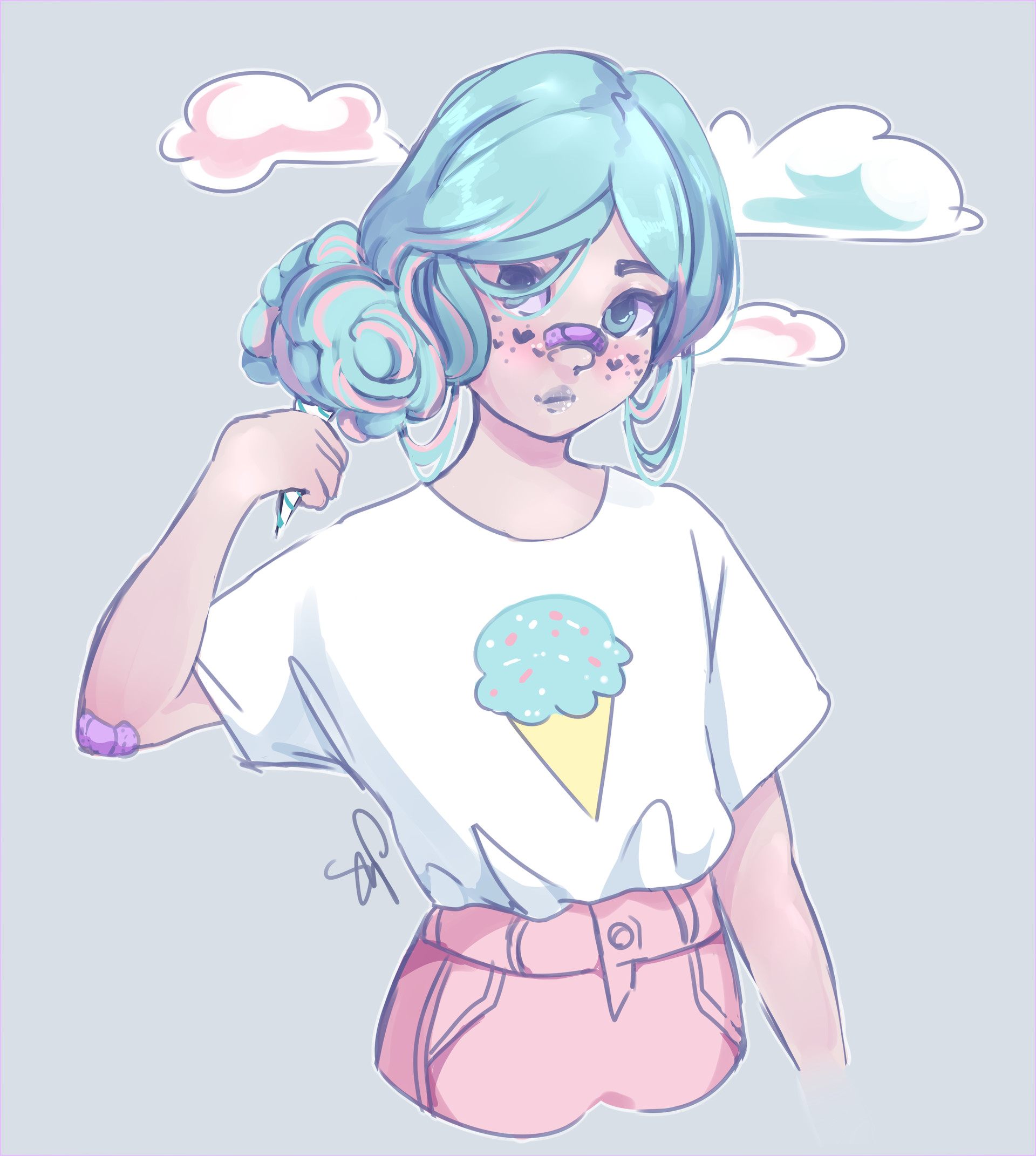 moodybrowneyes: cotton candy